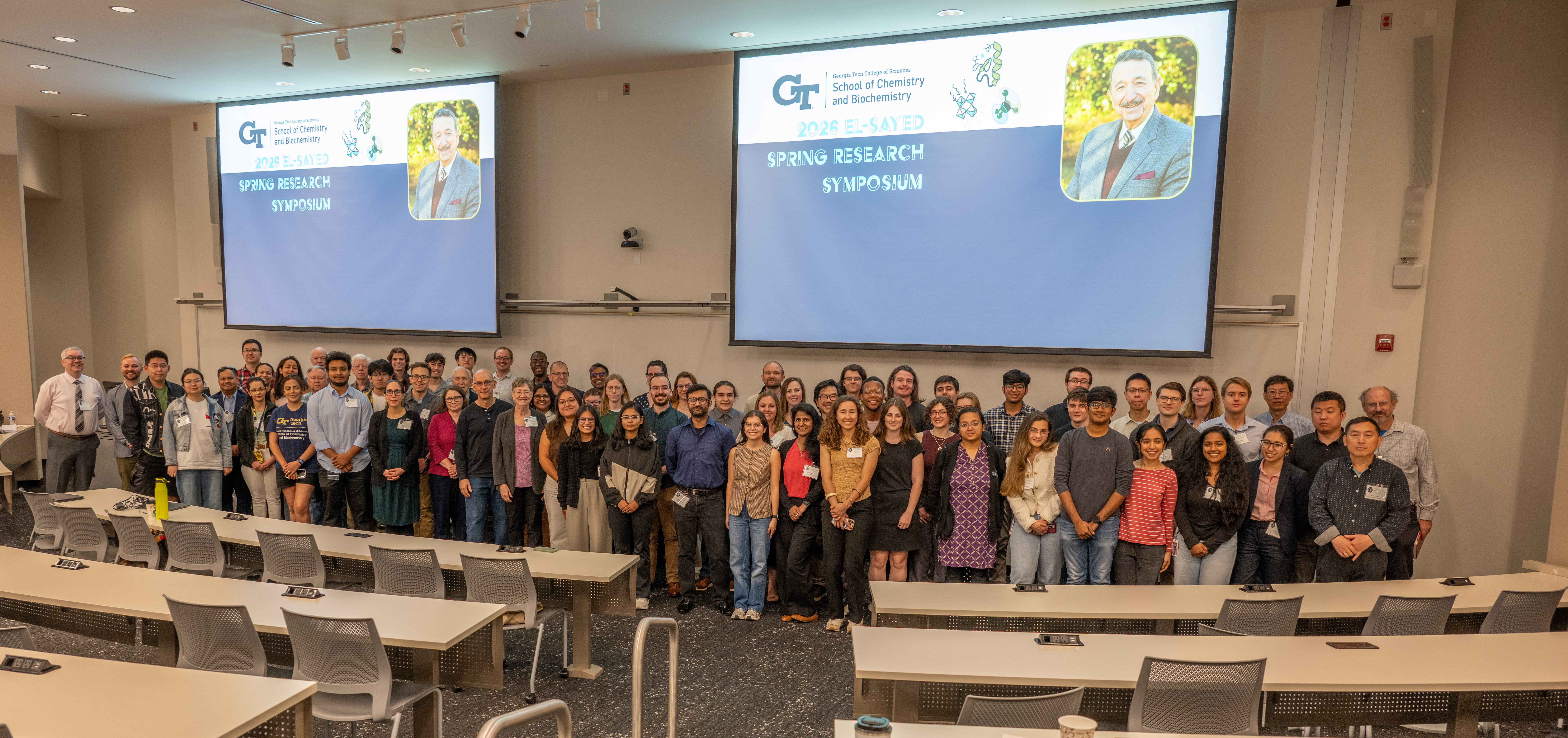 Presenters and attendees at the 2026 spring symposium.