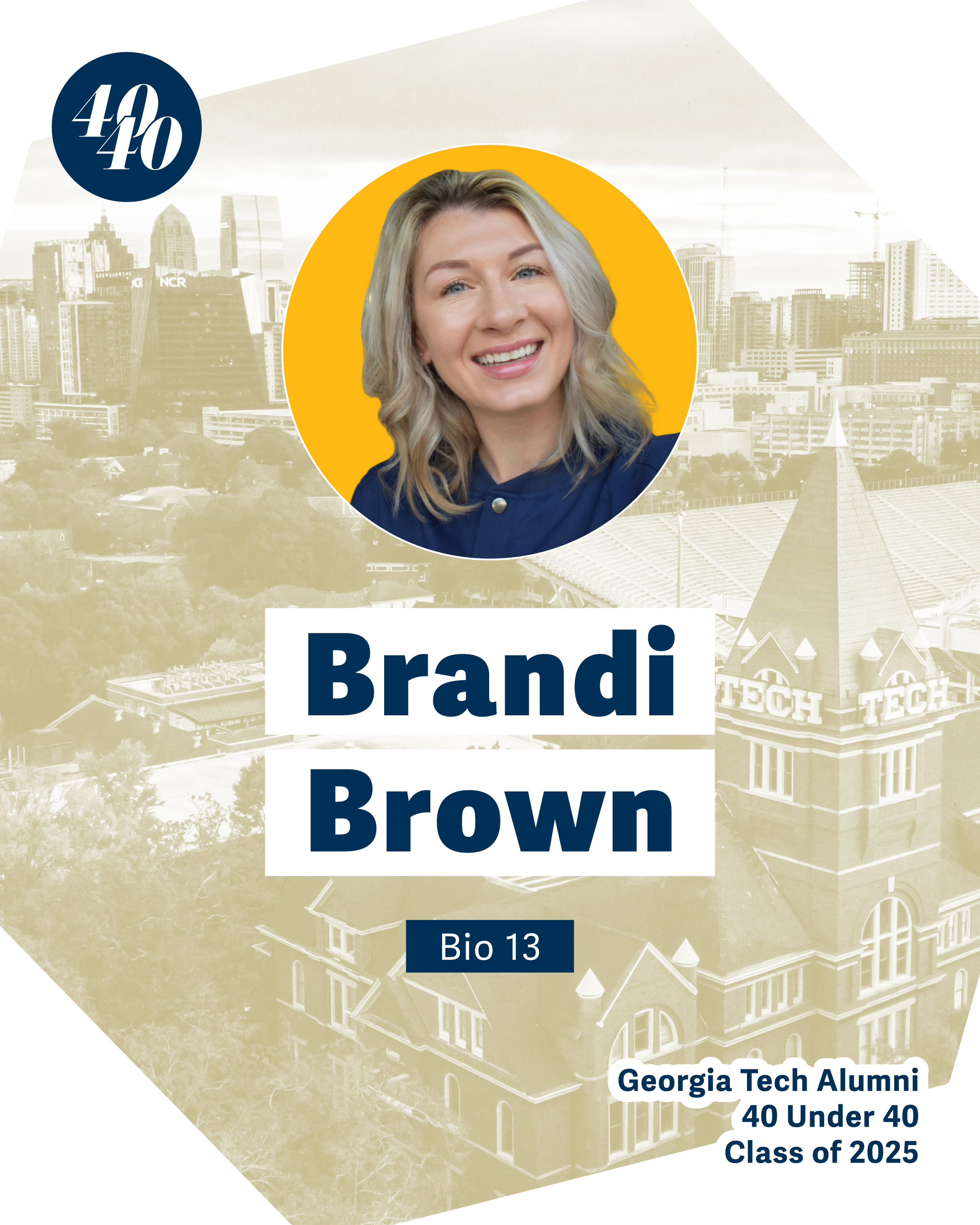 Brandi Brown, Bio 13, (Founder/CEO, Gulf Spore) Brandi Brown, Bio 13, (Founder/CEO, Gulf Spore)