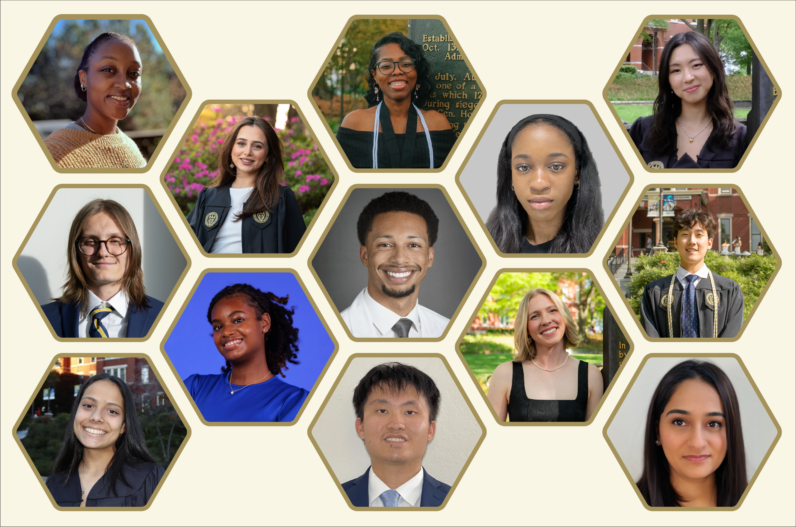 A collection of the undergraduate students who co-authored the paper. (Credit: Tang and Onstine) A collection of the undergraduate students who co-authored the paper. (Credit: Tang and Onstine)