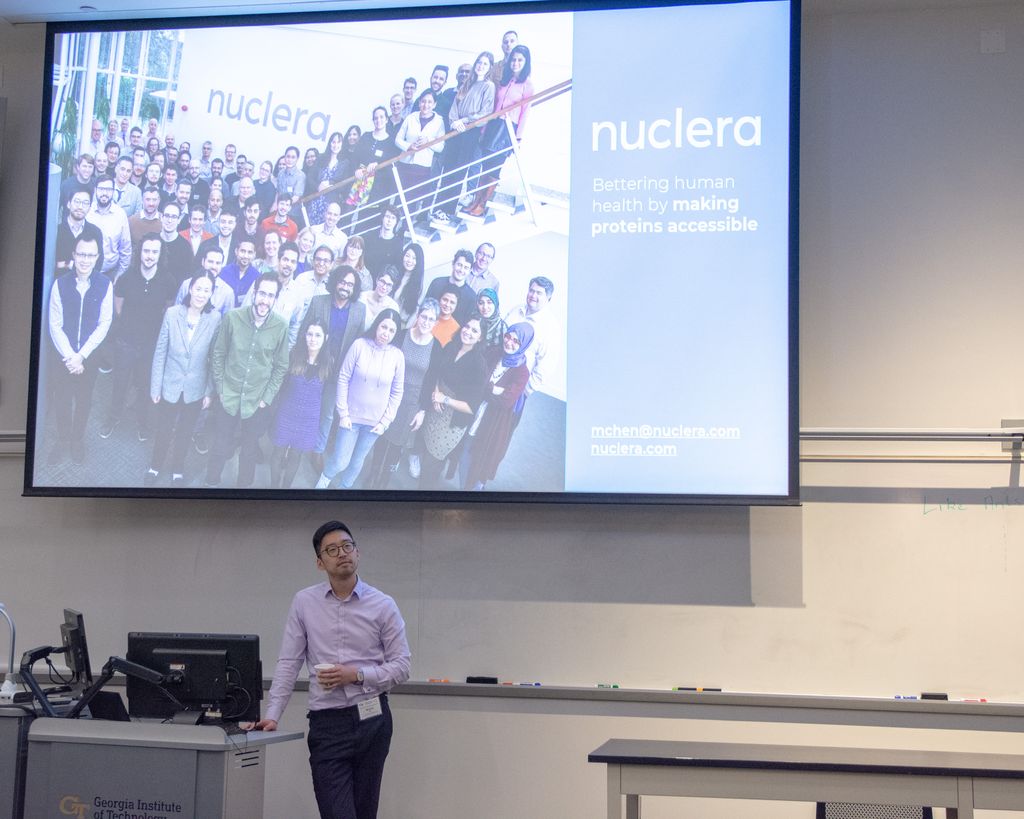 Alumnus Michael Chen describes his journey to CEO of Nuclera.