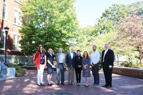 College of Sciences Dean Susan Lozier with 2022's new CoS Advisory Board members and board leadership.
